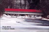 Winchester, NH - Ashuelot Bridge - far - winter